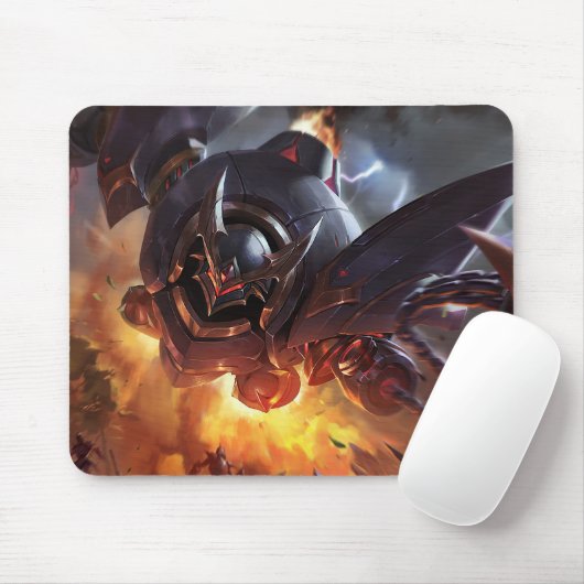 Tapis De Souris Steam Golem Gaming Mousepad | Bloc personnalisable (Avec souris)