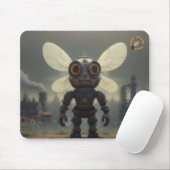 Tapis de souris Steampunk Bee Bob's Bees (Avec souris)