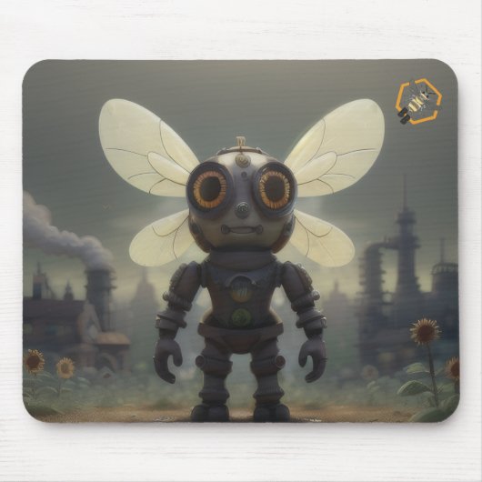 Tapis de souris Steampunk Bee Bob's Bees (Devant)