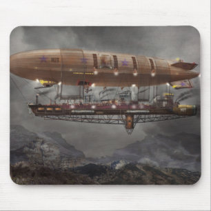 Tapis De Souris Steampunk - dirigeable souple - dirigeable Maximus
