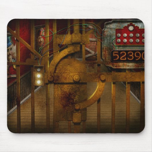 Tapis De Souris Steampunk - Dystopie - La Voûte (Devant)