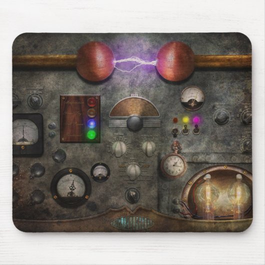 Tapis De Souris Steampunk - Le Modulateur (Devant)