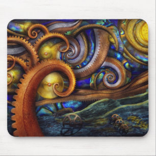 Tapis De Souris Steampunk - nuit étoilée