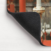 Tapis De Souris Steampunk - Red pipe headache (Coin)