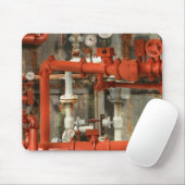 Tapis De Souris Steampunk - Red pipe headache (Avec souris)