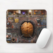 Tapis De Souris Steampunk - surcharge d'information (Avec souris)