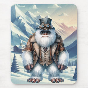 Tapis De Souris Steampunk Yeti Mousepad