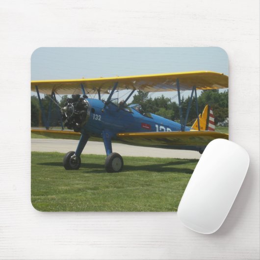 Tapis De Souris Stearman Mousepad (Avec souris)