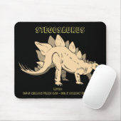 Tapis De Souris Stegosaurus Dinosaur (Avec souris)