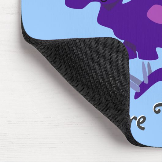 Tapis De Souris Stegosaurus pourpre Mousepad (Coin)