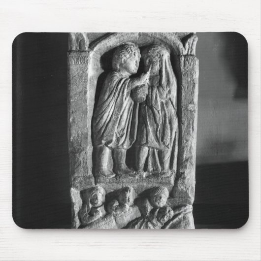 Tapis De Souris Stela funéraire dépeignant un docteur (Devant)