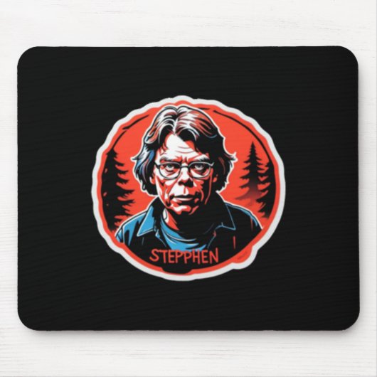 Tapis De Souris Stephen King Sticker (Devant)