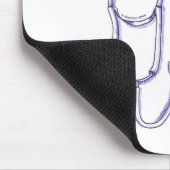 Tapis De Souris Stethoscope Coeur médecin (Coin)