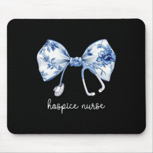Tapis De Souris Stethoscope Coquette Bow Hospice Aide Pallia