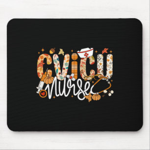 Tapis De Souris Stethoscope Cvicu Infirmière Automne Yall L'Automn