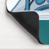 Tapis De Souris Stethoscope et Daisy Nurse Appréciation Cadeau (Coin)