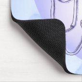 Tapis De Souris Stethoscope heart Orthopedic Nurse (Coin)