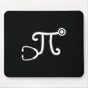 Tapis De Souris Stethoscope Pi Jour Cool Symboles mathématiques Nu