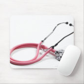 Tapis De Souris Stethoscope rose (Avec souris)