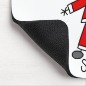 Tapis De Souris Stick Figure Santa Claus Tshirts et cadeaux (Coin)