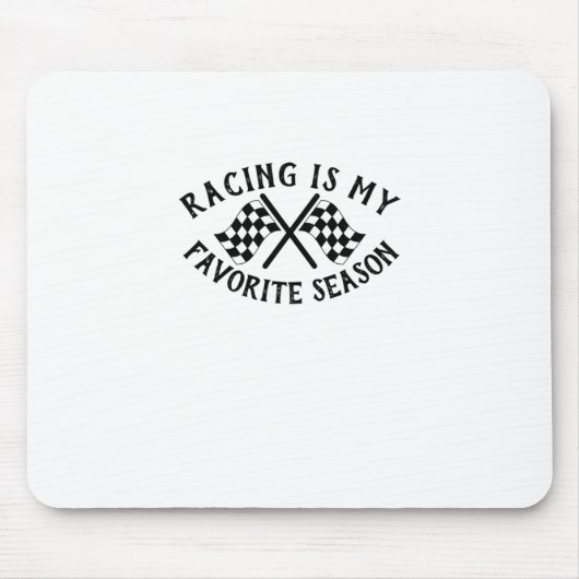 Tapis De Souris Sticker d'art de la saison préférée (Devant)
