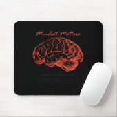 Tapis De Souris Sticker de conception Creative S Mindset (Avec souris)