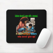 Tapis De Souris Sticker maman Autism (Avec souris)