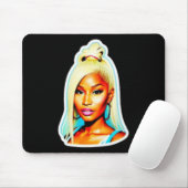 Tapis De Souris Sticker Nicki Minaj (Avec souris)