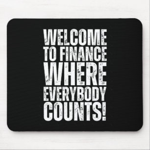 Tapis De Souris Sticker Office Finance amusant3