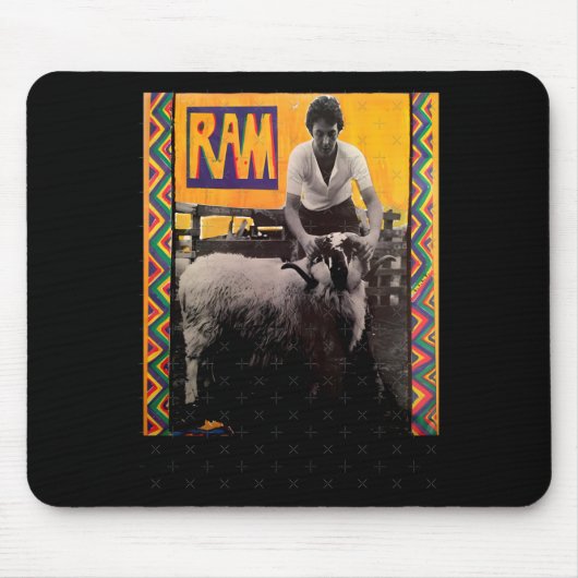 Tapis De Souris Sticker Paul Mccartney4 (Devant)