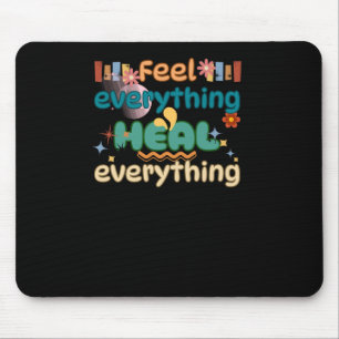 Tapis De Souris Sticker pour la sensibilisation à la santé mentale