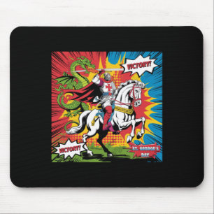 Tapis De Souris Sticker style Pop Art Day de St. George