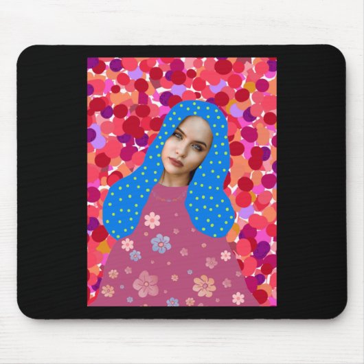 Tapis De Souris Sticker uni (Devant)