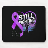 Tapis De Souris Still Fighting Suicide Prevention Awareness Purple (Devant)