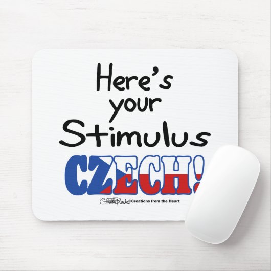 Tapis De Souris Stimulus Tchèque ! (Avec souris)