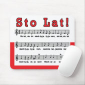 Tapis De Souris Sto Lat ! Chanson (Avec souris)