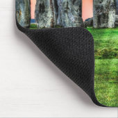 Tapis De Souris Stonehenge Standing Stones près du coucher du sole (Coin)