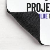 Tapis De Souris Stop Project 2025 - Vote Blue 1 (Coin)