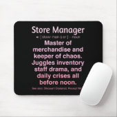 Tapis De Souris Store Manager  (Avec souris)