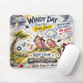 Tapis De Souris Stormy Days Mousepad (Avec souris)