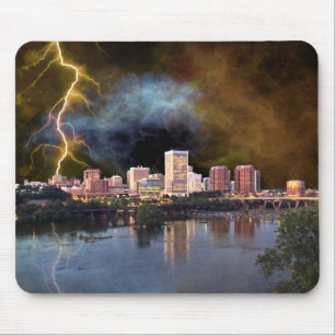 Tapis De Souris Stormy Richmond Skyline