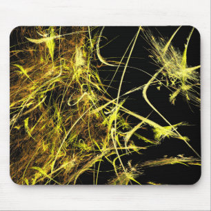 Tapis De Souris Strands d'or fractal