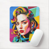Tapis De Souris “Strasha” - Gloss Pop Collage Dream (Avec souris)