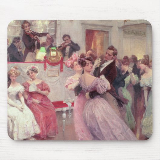 Tapis De Souris Strauss et Lanner - la boule, 1906 (Devant)