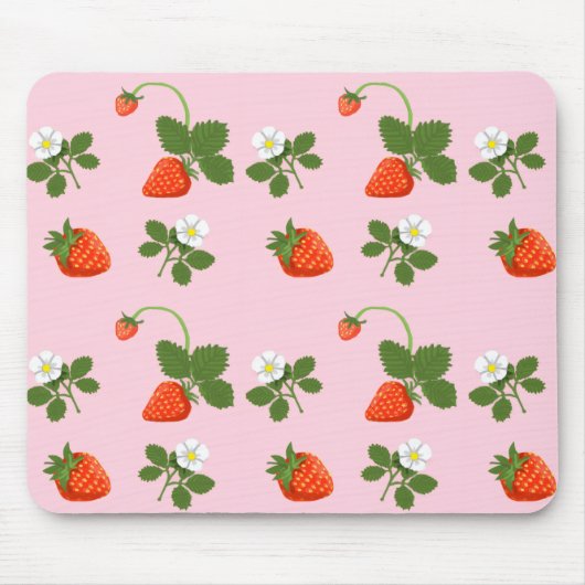 Tapis De Souris Strawberries (Devant)