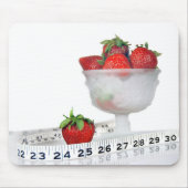Tapis De Souris Strawberries with Tape Measure (Devant)