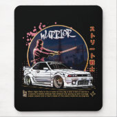 Tapis De Souris Street Warrior Samurai - Pilote Skyline (Devant)