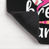 Tapis De Souris Striout Breast Cancer Awareness Baseball Softba (Coin)