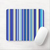 Tapis De Souris Stripe Bleu Pad Souris ! (Avec souris)