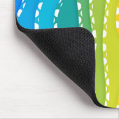 Tapis De Souris Stripes arc-en-ciel (Coin)